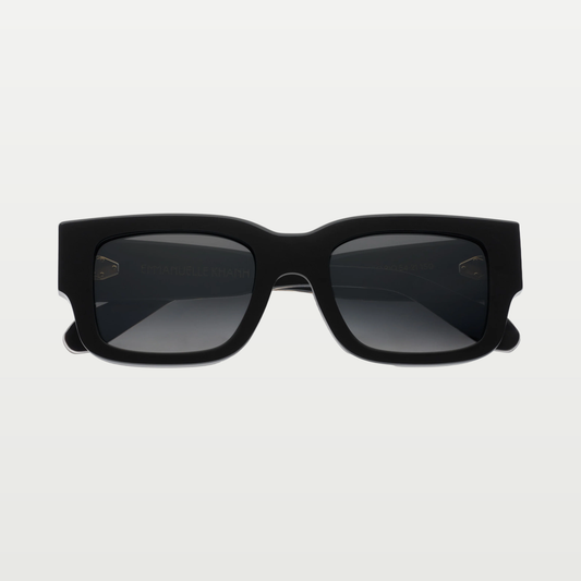 Emmanuelle Khanh Sunglasses CALCUTTA — CRYSTAL BLACK