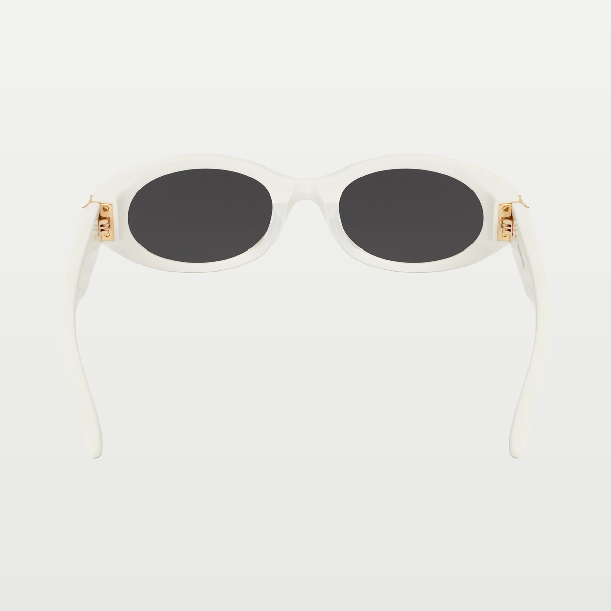 Balenciaga Women's Cosmo Round Af Sunglasses in Off White