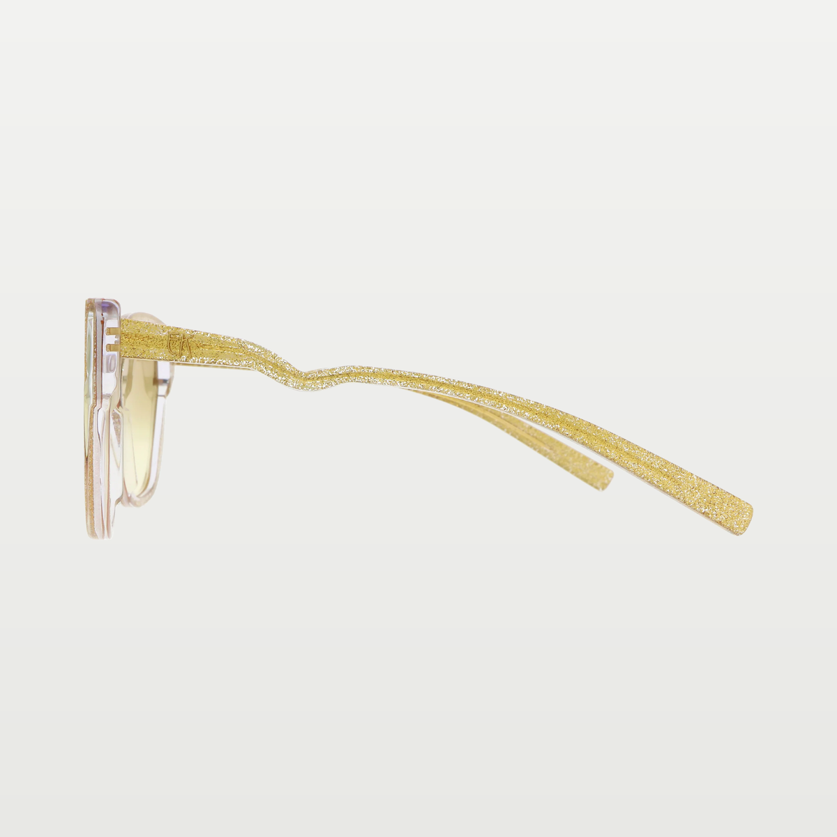 Emmanuelle Khanh Sunglasses 11820N — GOLD SEQUINS