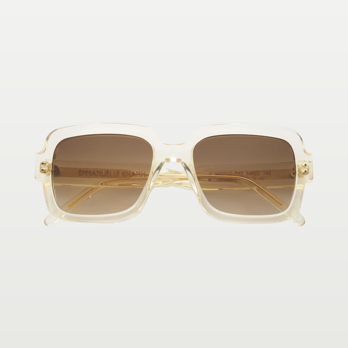 Emmanuelle Khanh Sunglasses BAMBINO — CRYSTAL CLEAR