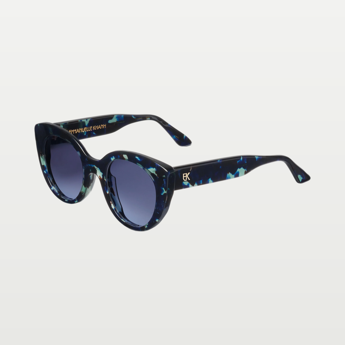 Emmanuelle Khanh Sunglasses PORTIA — ORGANIC BLUE PEARL RADIANCE