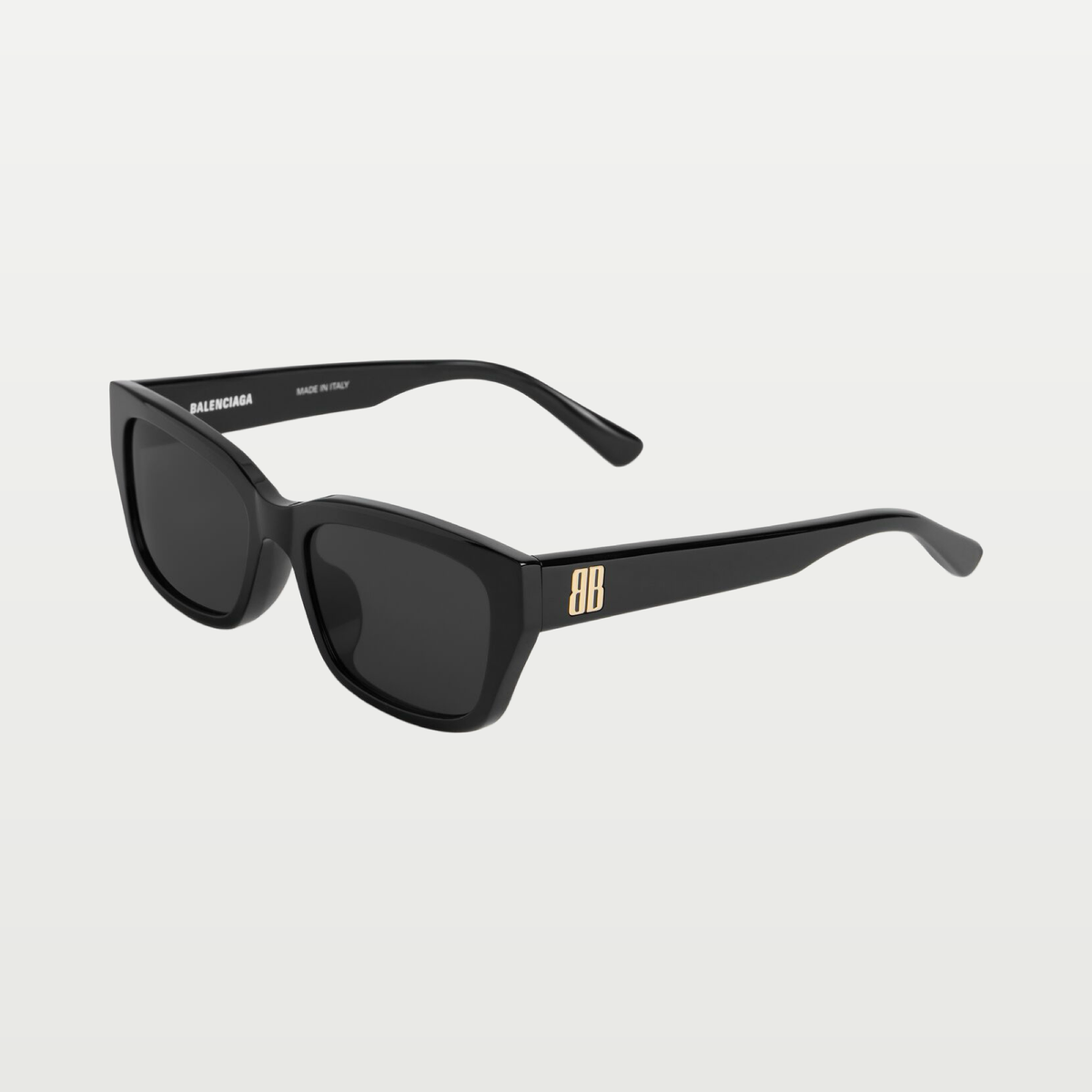Balenciaga Women's Nano Square Af Sunglasses in Black