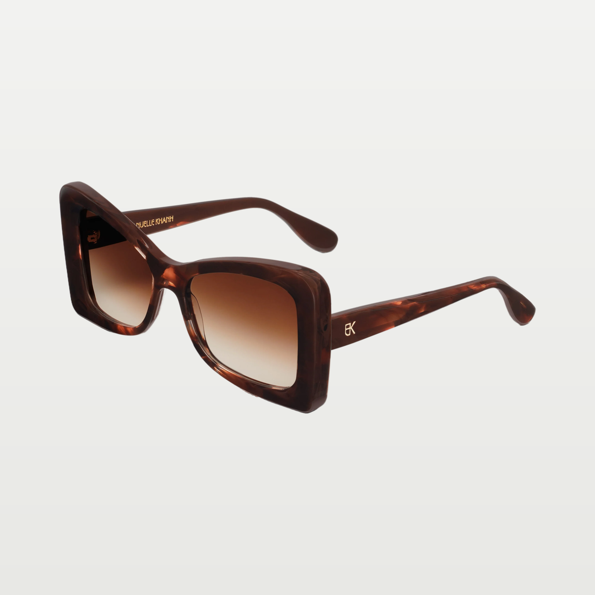 Emmanuelle Khanh Sunglasses TANGO — BROWN MOTHER
