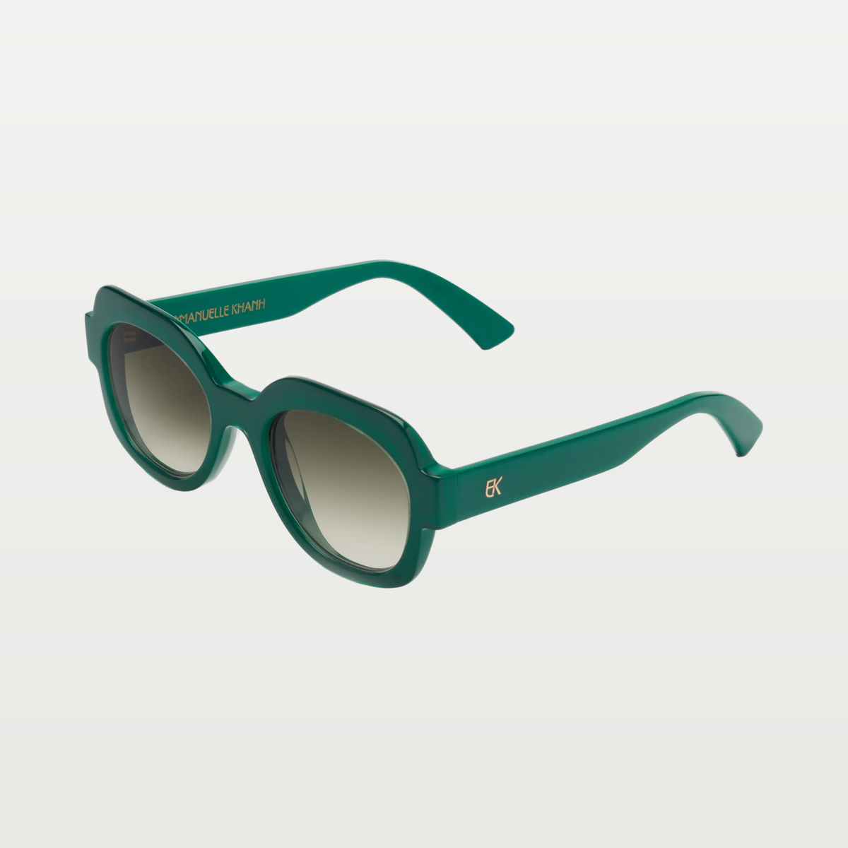 Emmanuelle Khanh Sunglasses SATIN — 94 - Bouteille