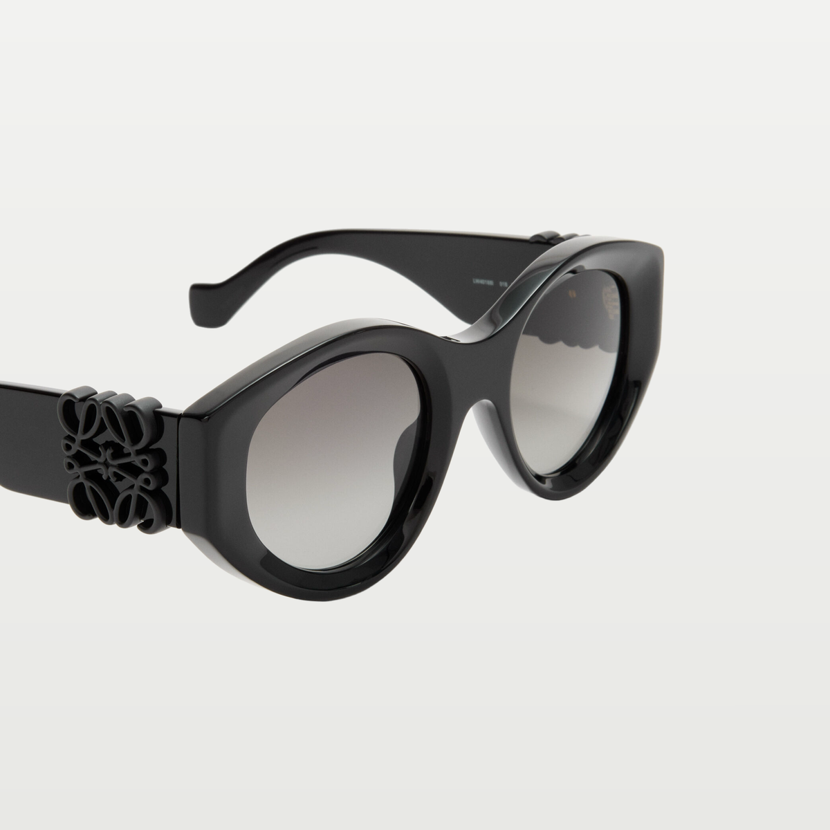 LOEWE Maxi Anagram Butterfly Sunglasses in Black Black