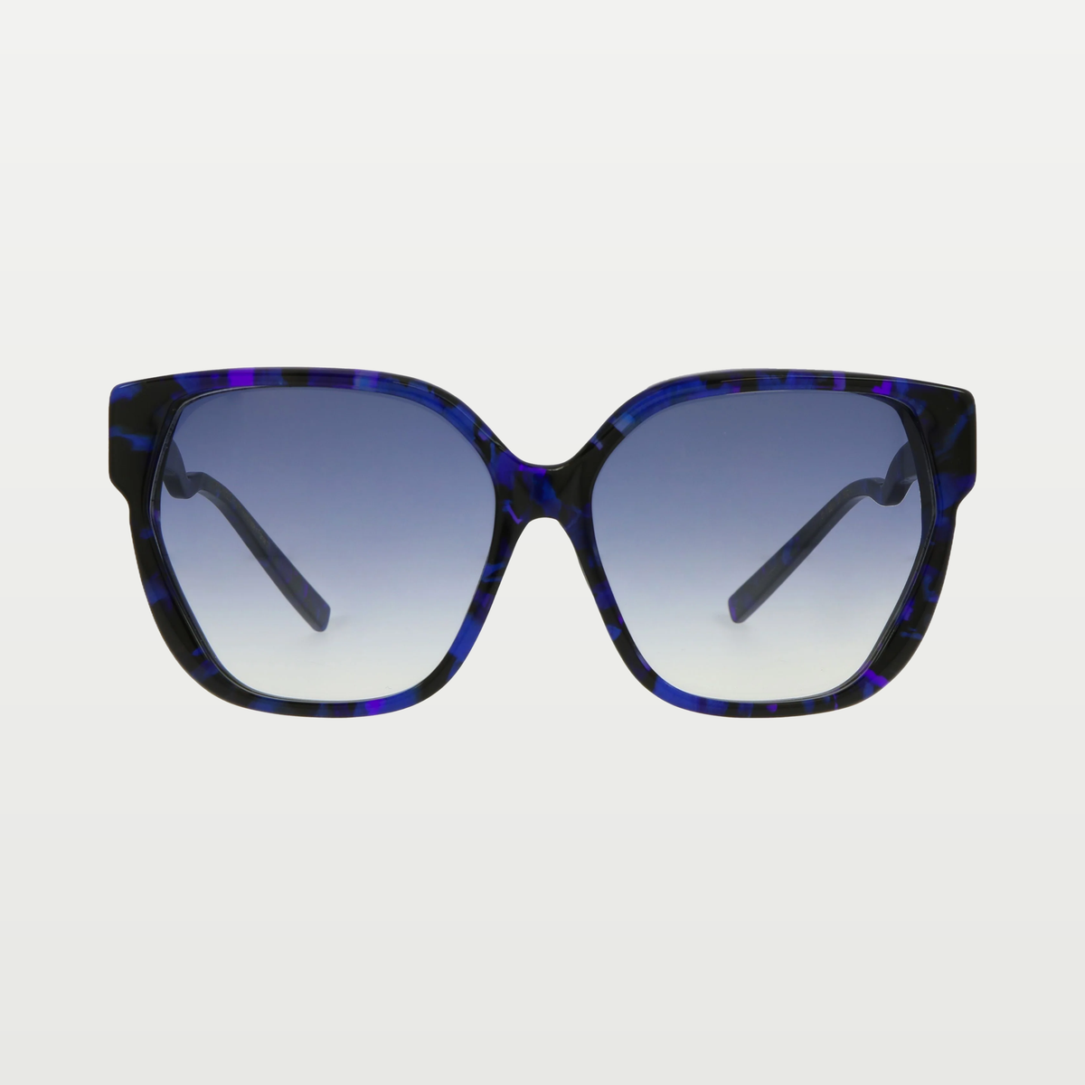 Emmanuelle Khanh Sunglasses 11820N — BLUE MOTHER-OF-PEARL TORTOISESHELL