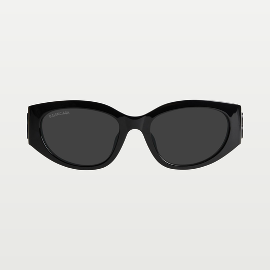Balenciaga Women's Bossy Round Af Sunglasses in Black