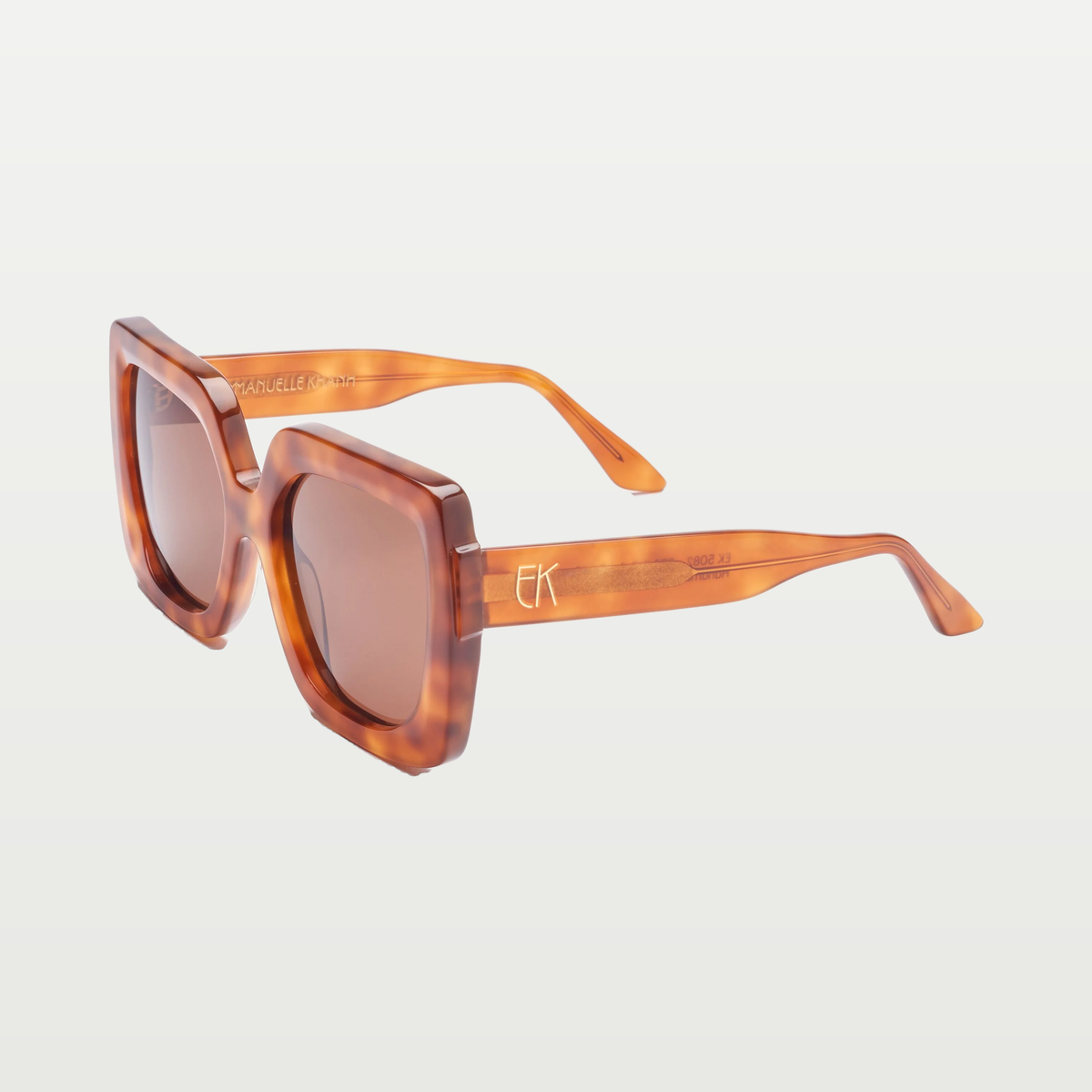 Emmanuelle Khanh Sunglasses 5082 — TOBACCO SHELL