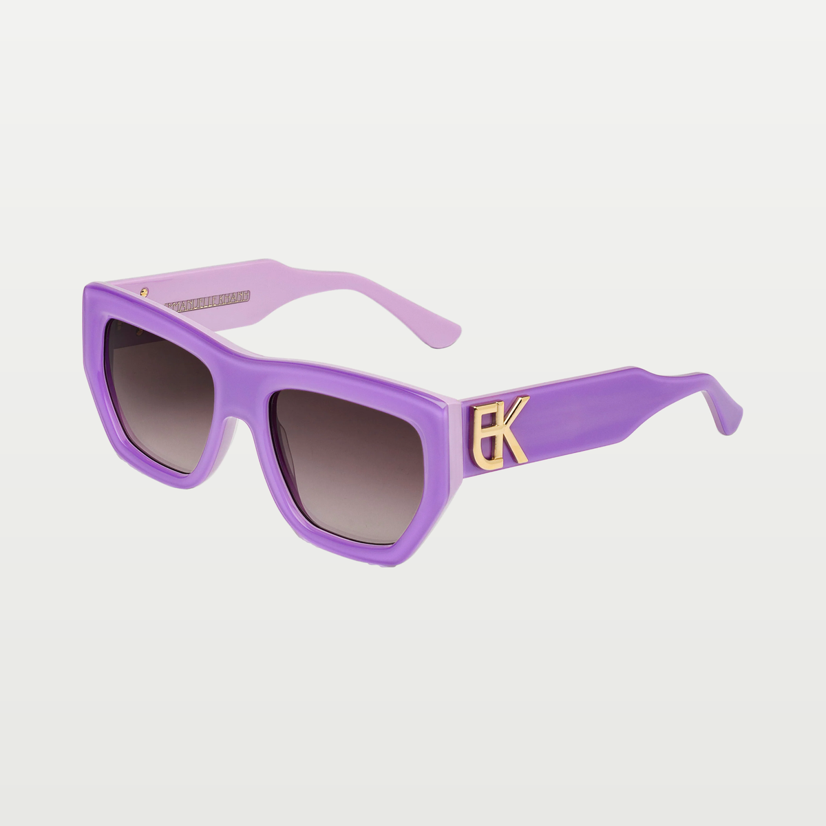 Emmanuelle Khanh Sunglasses SILENCIO — GLOSSY LAVENDER