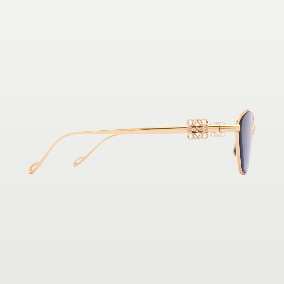 LOEWE Anagram hexagonal sunglasses in Smoke Moka