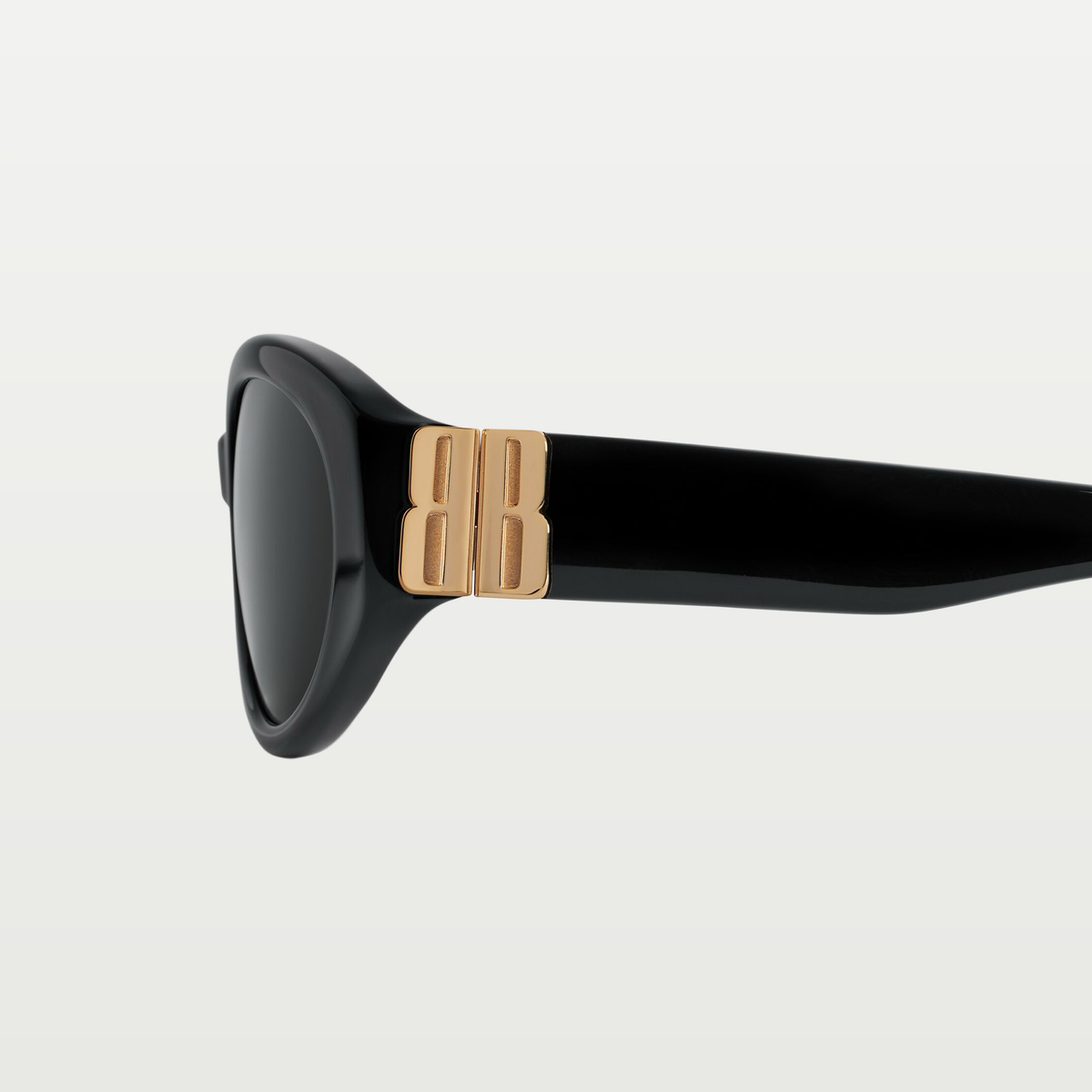 Balenciaga Women's Cosmo Round Af Sunglasses in Black