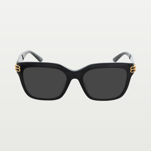 Balenciaga Women's Casino Square Af Sunglasses in Black