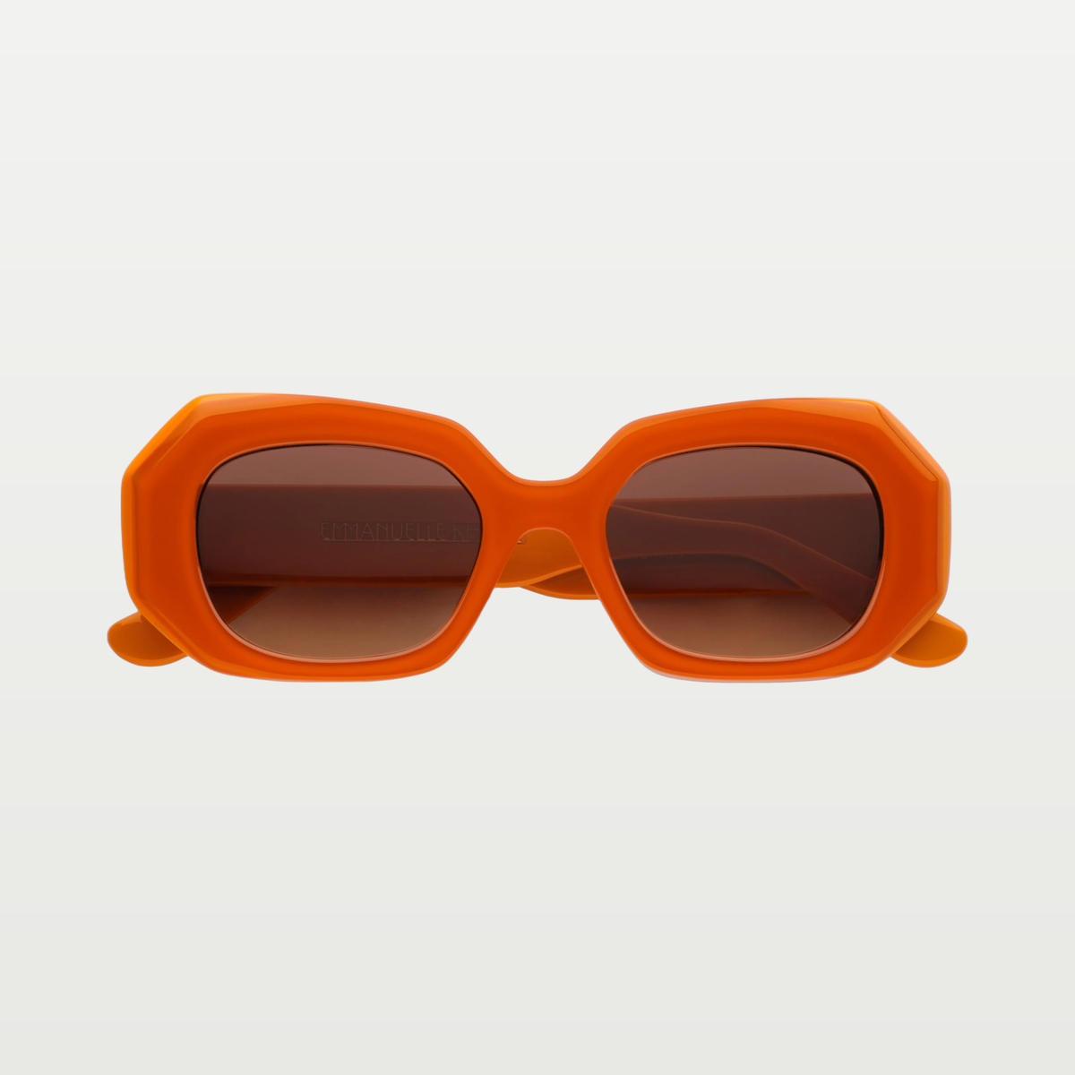 Emmanuelle Khanh Sunglasses DIXIE — GLOSSY SUNSET