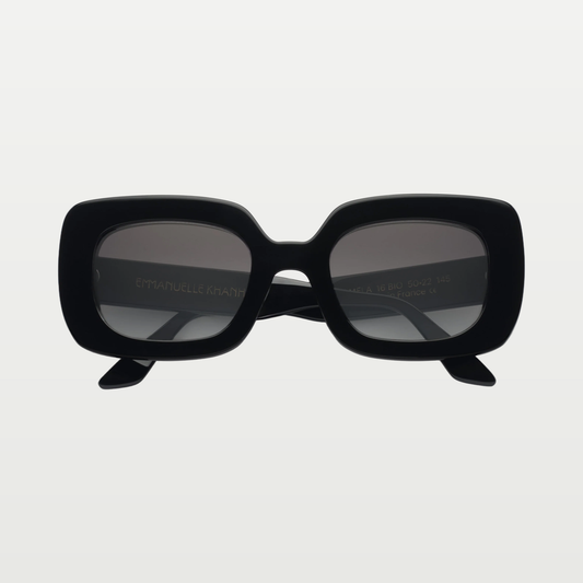 Emmanuelle Khanh Sunglasses PAMELA — ORGANIC BLACK