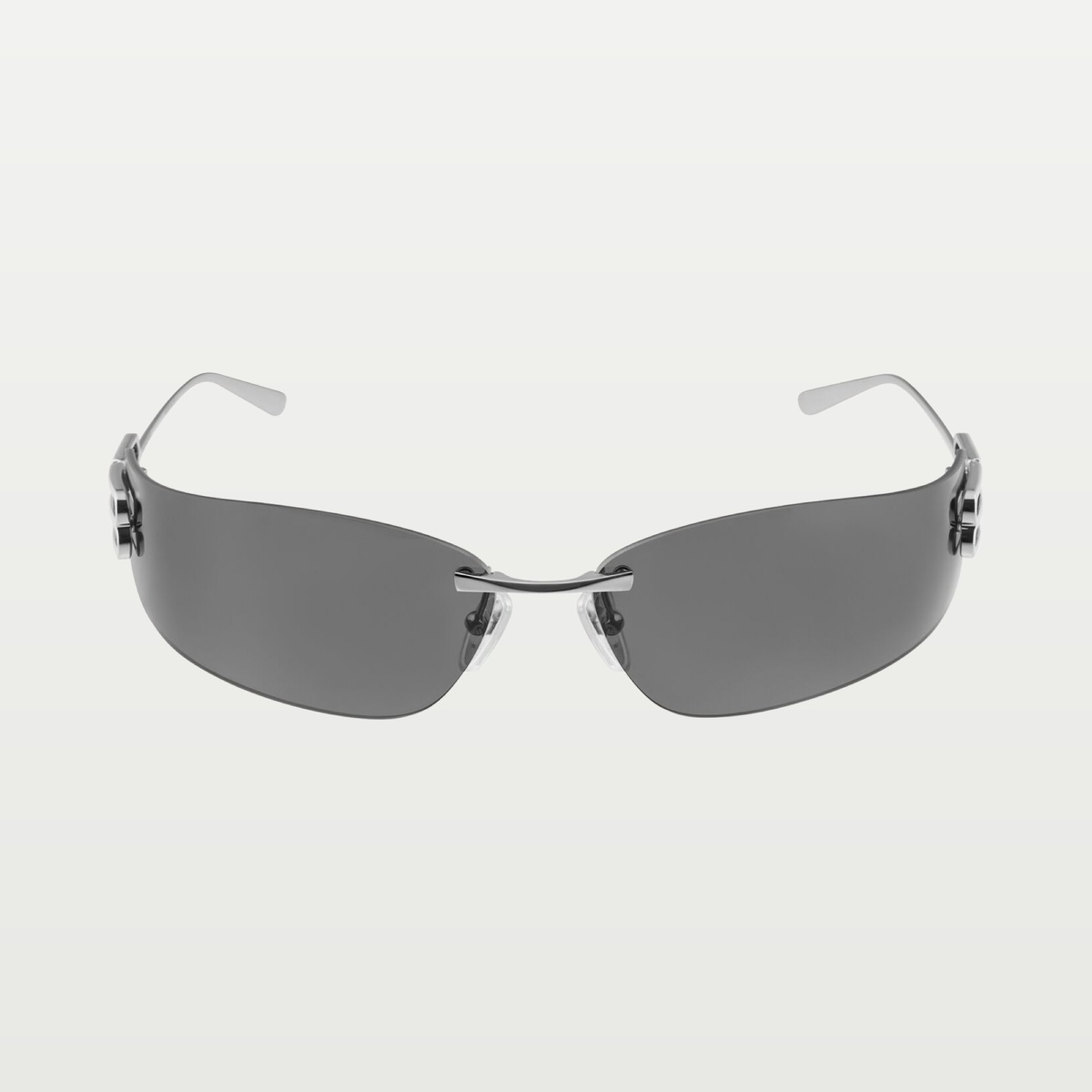 Balenciaga Women's Gossip D-frame Sunglasses in Silver