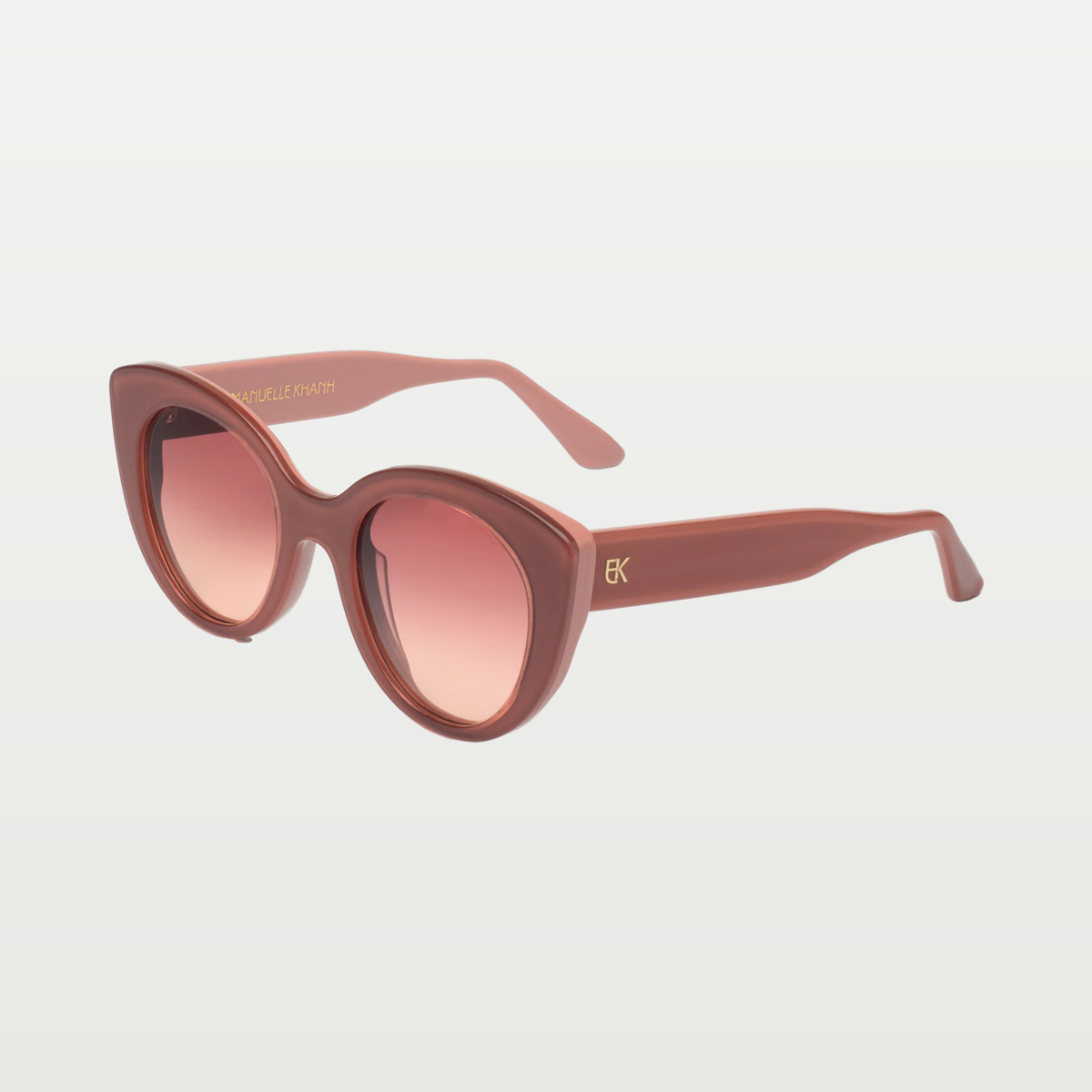 Emmanuelle Khanh Sunglasses PORTIA — 54 - Brick red