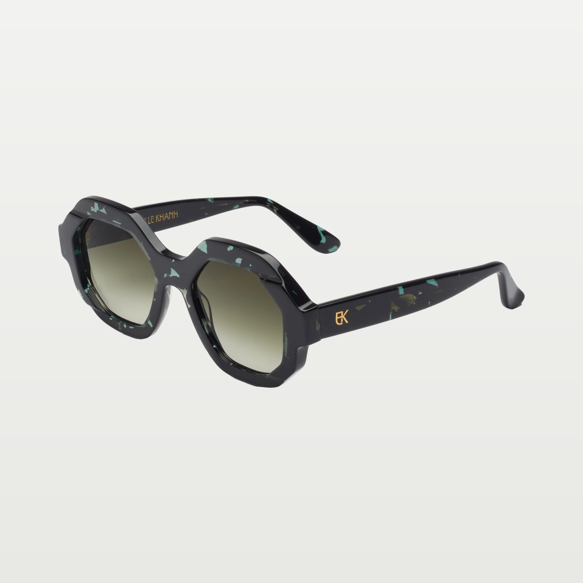 Emmanuelle Khanh Sunglasses 7010 — ORGANIC GREEN RADIANCE
