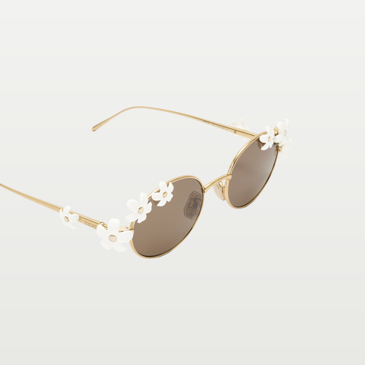 LOEWE Daisy Field sunglasses in White