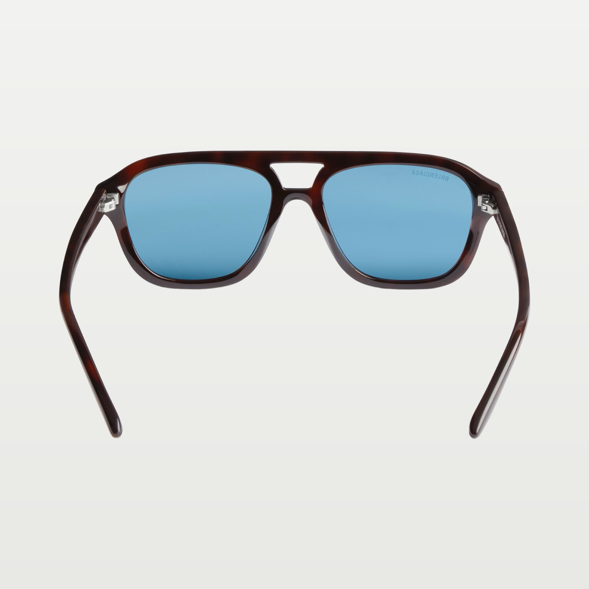 Balenciaga Men's Daily Pilot Sunglasses in Dark Caramel Havana