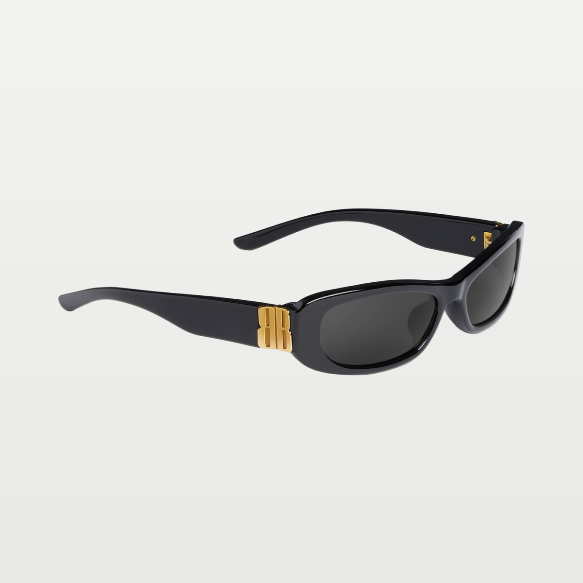 Balenciaga Women's Cosmo Rectangle Sunglasses in Black